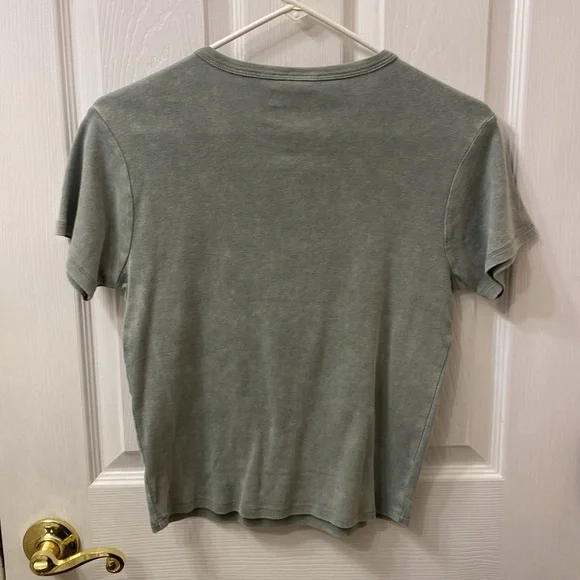 Lynyrd Skynyrd Graphic Green Baby Tee - Picture 7 of 7